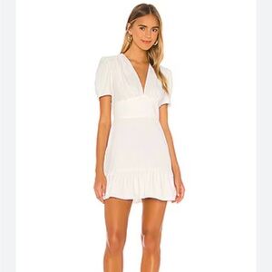 Amanda Uprichard White Mini Dress